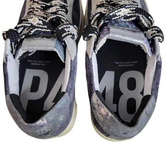 P448 Jack Denim Women's Sneakers (Size 8.5/39) - Picture 6 of 9